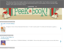 Tablet Screenshot of peekabook.it